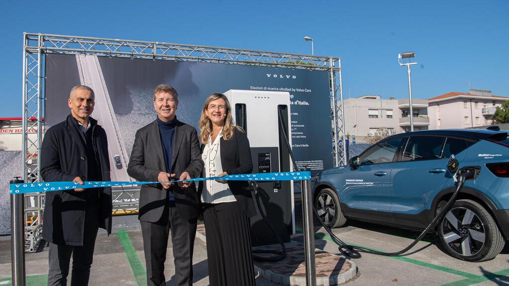 A Rimini una nuova stazione di ricarica firmata Volvo