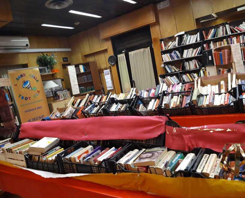 Vignola. Un porto sicuro per chi ama leggere I libri usati come occasione di incontro 