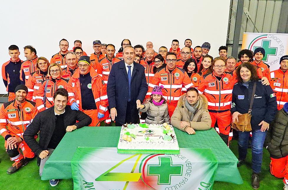 Pavullo Che festa per i 40 anni dell’Avap Croce Verde «Noi diventati grandi grazie a 3.741 volontari»