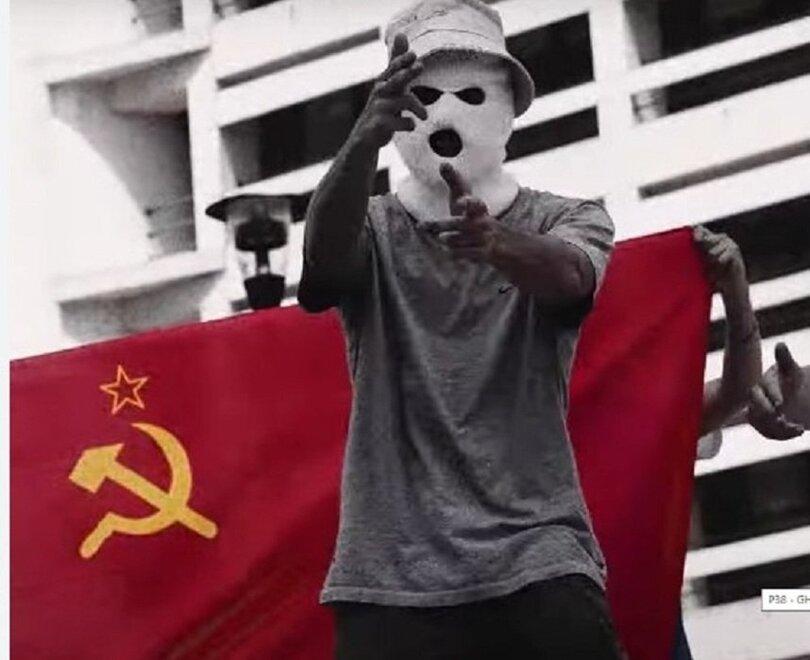 Il frame di un video della P38 pubblicato su Youtube