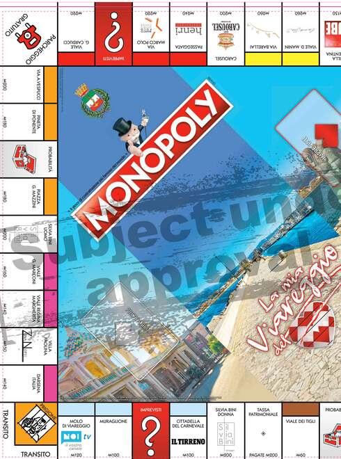 Ecco il nuovo Monopoly Viareggio