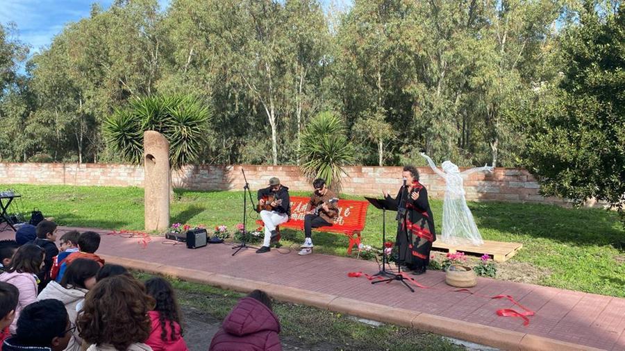 
	Un momento dell'iniziativa di Fordongianus

