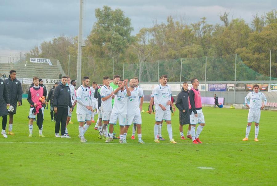 L’Olbia perde in casa con il Cesena