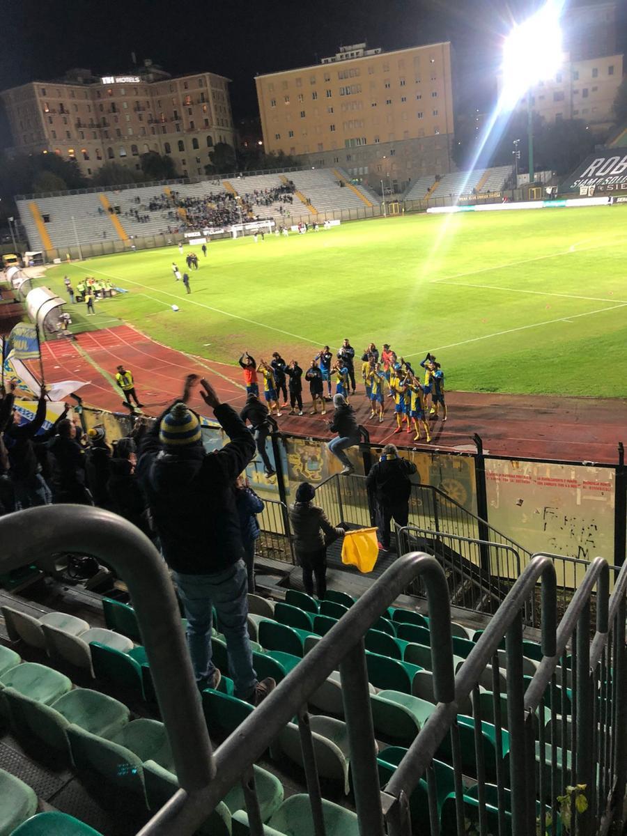 Carrarese, a Siena è un buon pari per 0-0