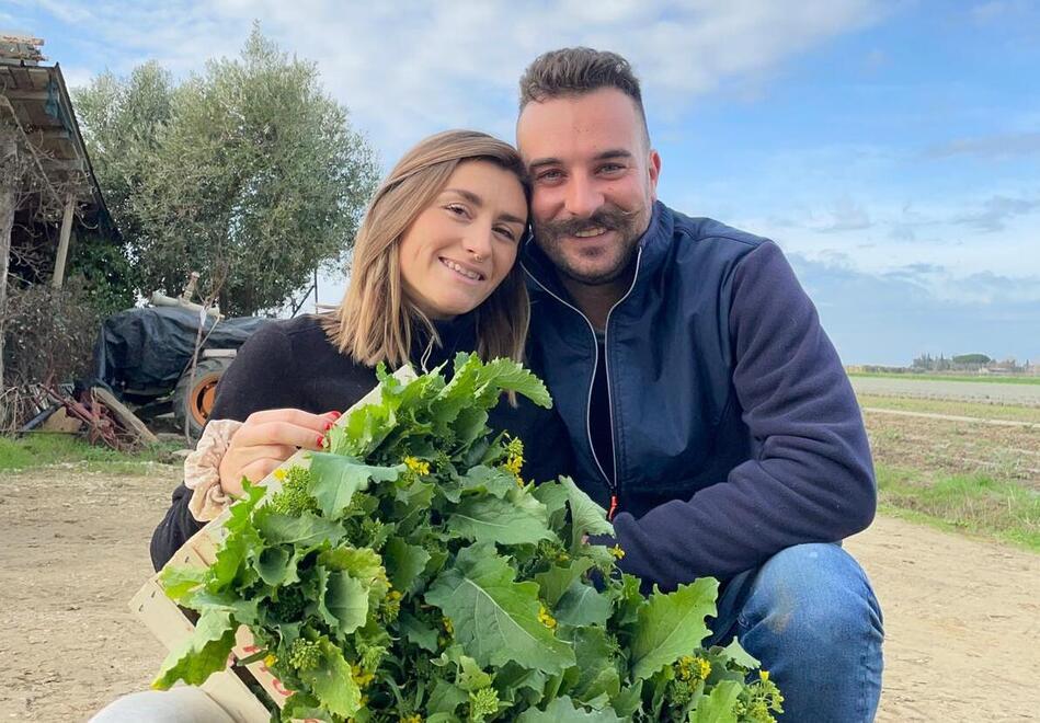 Dall’orto alla vetrina di Suvereto: due cuori, frutta e verdura genuina