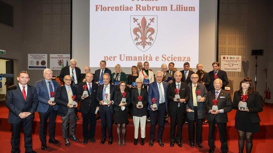 La presidente della Corte Costituzionale Silvana Sciarra al Cto di Careggi per il Premio Florentiae Rubrum Lilium