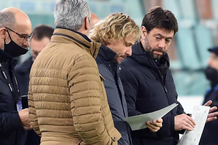 
	Pavel Nedved con il presidente bianconero Andrea Agnelli

