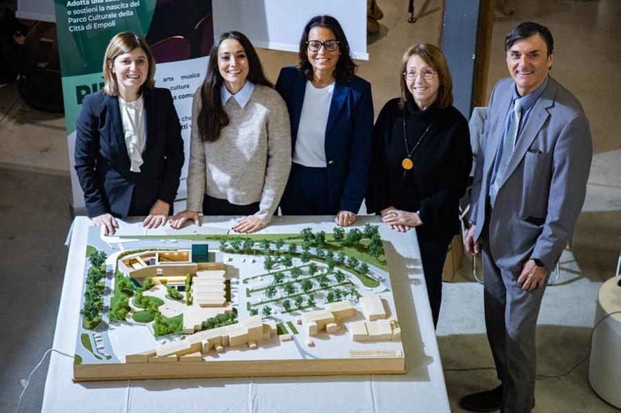 Empoli, ecco come sarà il nuovo teatro. Presentato il plastico del Ferruccio