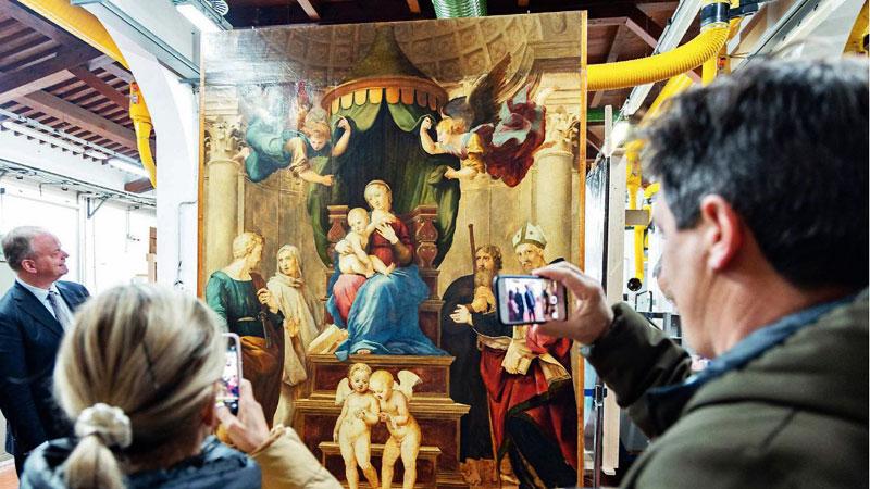 
	La Madonna del Baldacchino, custodita a Palazzo Pitti, sar&agrave; esposta nel duomo di Pescia dal 29 aprile al 30 luglio 2023


