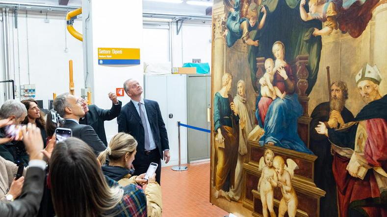 La Cattedrale di Pescia si prepara ad accogliere il capolavoro di Raffaello
