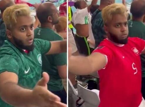 Prima arabo saudita, poi polacco, il Mondiale dei tifosi-figuranti 