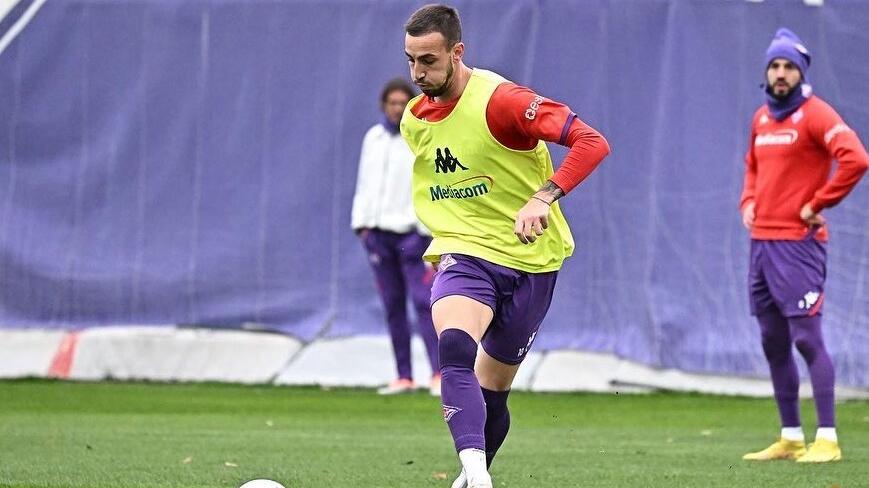 Gaetano Castrovilli nella foto postata sul suo profilo Instagram
