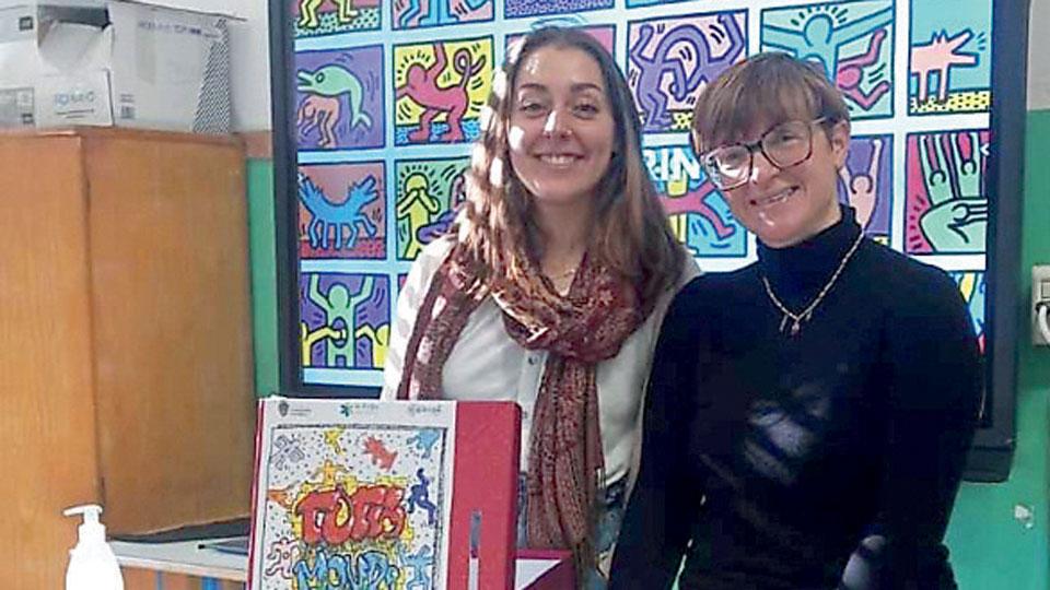 La scuola dentro un’opera d’arte 700 i disegni di prof e studenti 
