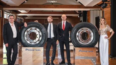 Prometeon svela serie 02 a Venezia, pneumatici premium a marchio Pirelli