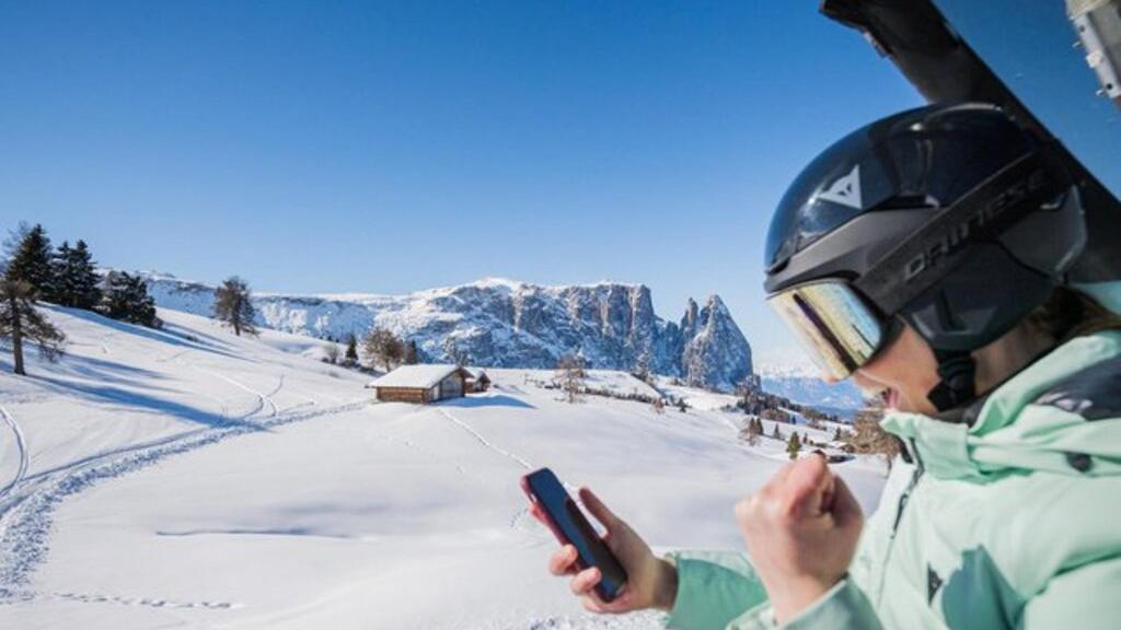 Previsioni meteo 'a misura' di sciatore sulle Dolomiti