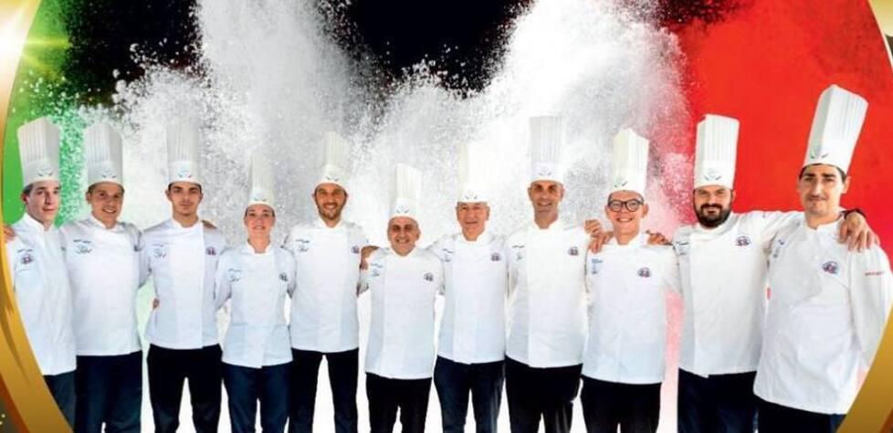 Mirandola. Il pasticcere Luca Bnà di nuovo in “azzurro” Sogna un nuovo oro con la Nazionale cuochi 