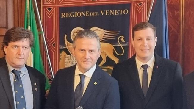 Comunicato Stampa: CRV - presidente Ciambetti ha ricevuto a palazzo Ferro Fini delegazione città di Nova Venezia
