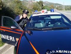 
	Un posto di blocco dei carabinieri

