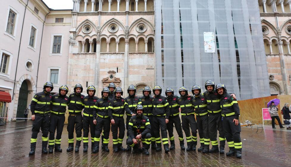 Ferrara, vigili del fuoco in prima linea: oltre 7mila interventi in un anno