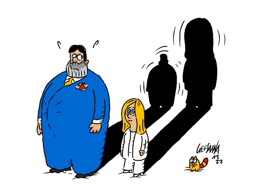 La vignetta di Gef, Beppe Pisanu: promossa Meloni, rimandato Solinas 