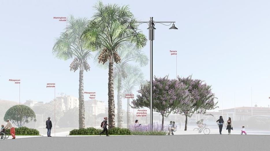 Terrazza della Repubblica, via la vegetazione attuale: verrà sostituita