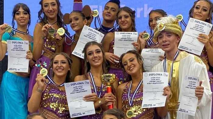 La scuola di danza di Capannoli è sul tetto del mondo: è oro ad Atene