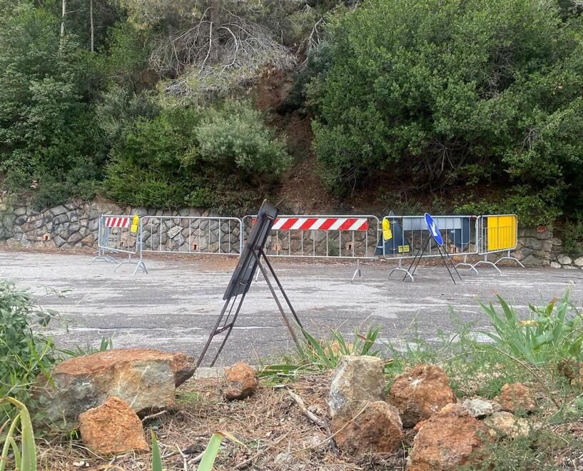 Piove e tornano le frane sulla via del Castellaccio