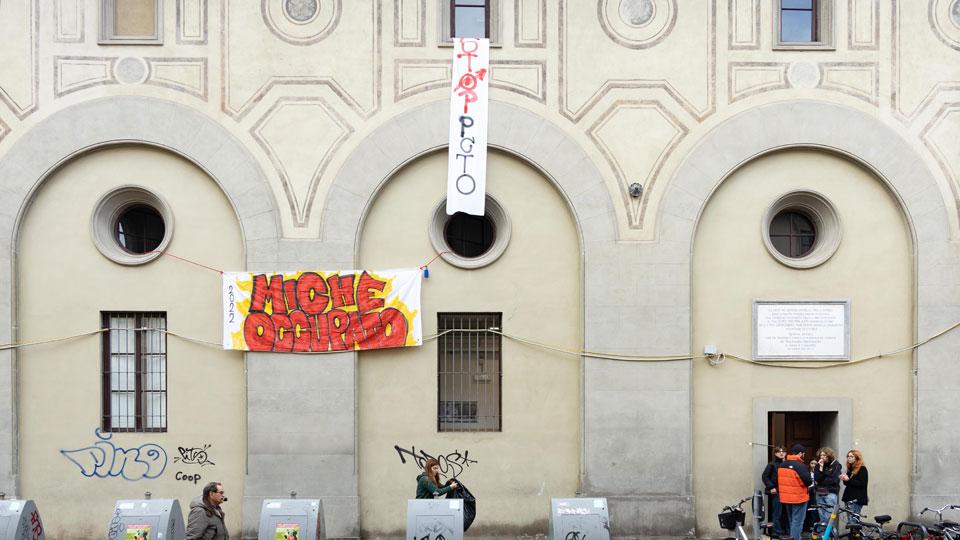 L’inverno caldo degli studenti Miche occupato, polizia al Dante