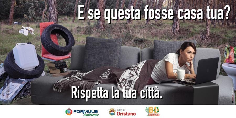 
	Una delle immagini dell'ultima campagna di comunicazione di Comune e Formula Ambiente

