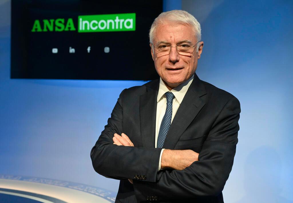 AnsaIncontra con l'ad di Enav, Paolo Simioni