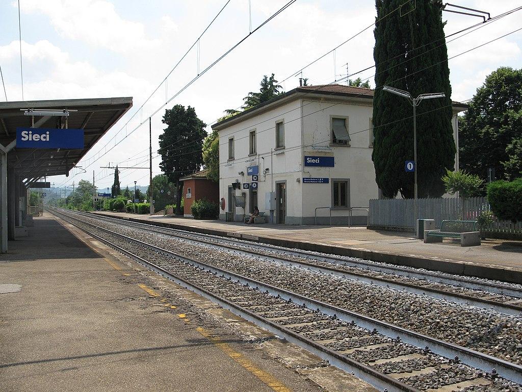 La stazione di Sieci (foto Wikipedia)