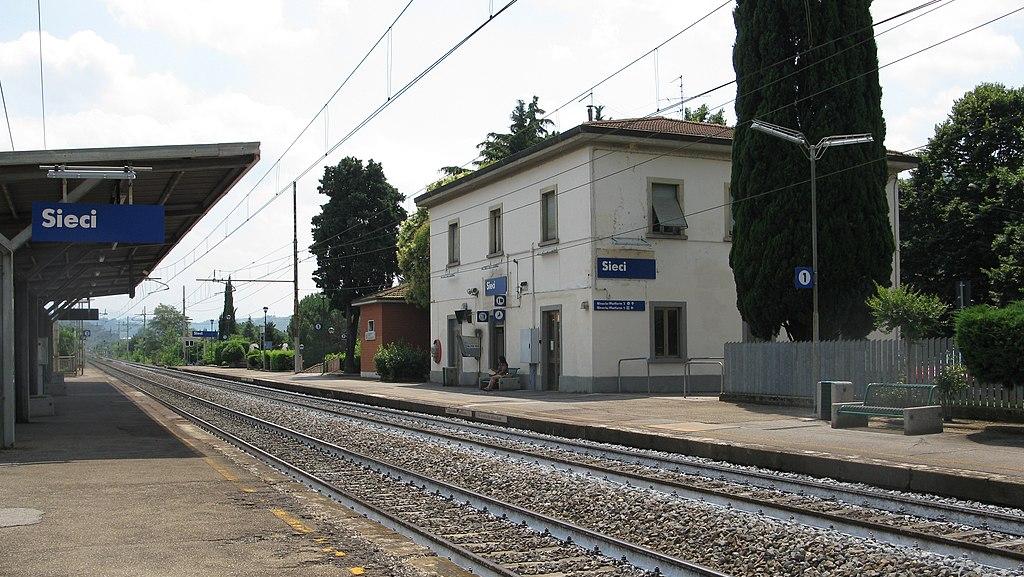 La stazione di Sieci (foto Wikipedia)