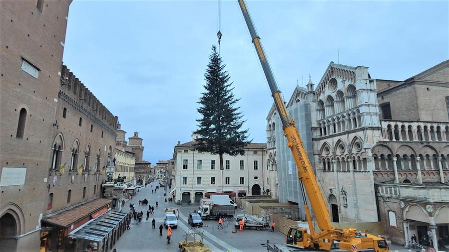 Ferrara, l’8 dicembre si accende l’albero di Natale