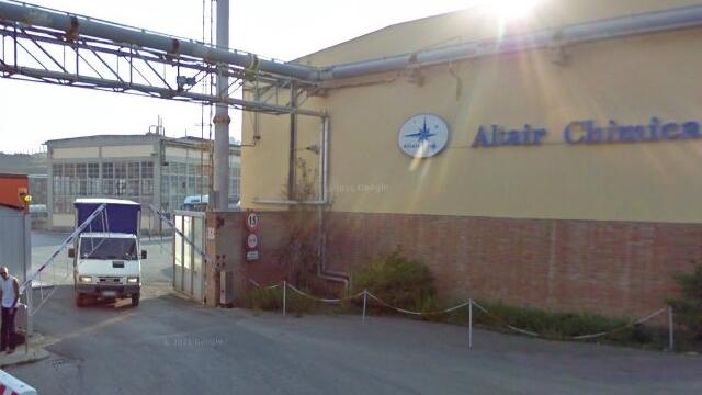 Lo stabilimento Altair a Saline di Volterra