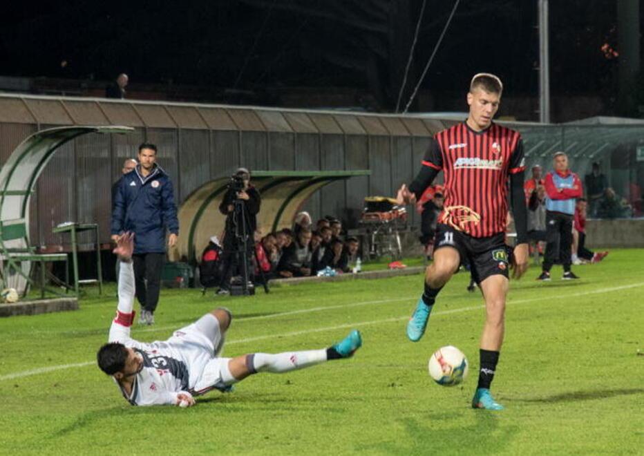Bianchimano, guaio al flessore, salterà il derby con la Carrarese 