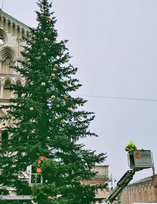 Oggi a Ferrara l’accensione degli alberi di Natale: è qui la festa