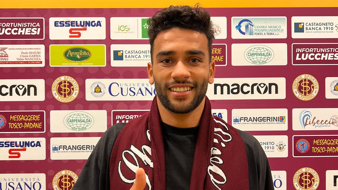 Faissale El Bakhtaoui che oggi il tecnico Esposito schiererà nella amichevole contro la Primavera dell’Empoli