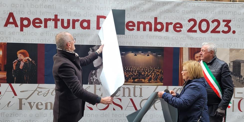 Sassuolo. Iniziato il countdown per il Carani Il teatro riaprirà tra un anno esatto 
