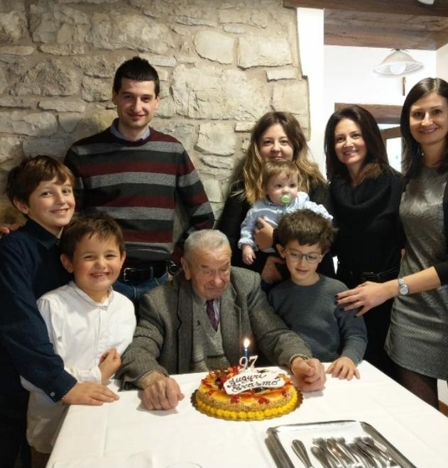 Pavullo. Dalla guerra mondiale ai quattro pronipoti I cent’anni di Erasmo 