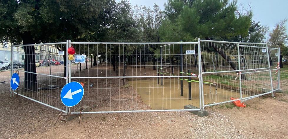 Viale Italia, nella pineta fronte mare arriva la “palestra” a cielo aperto