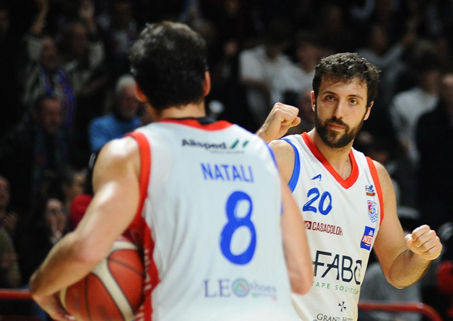 Marco Arrigoni e di spalle Natali