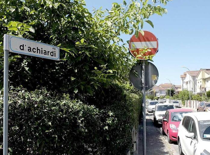 
	Via d'Achiardi finita al centro delle polemiche

