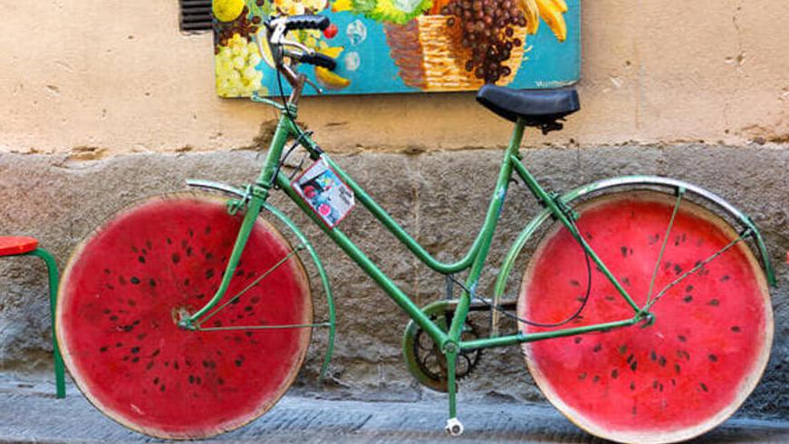 La bicicletta cocomero era in Borgo de Greci da quasi vent’anni