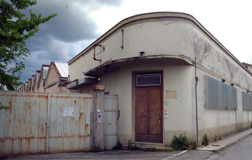 L’ingresso dell’area ex Ricciarelli