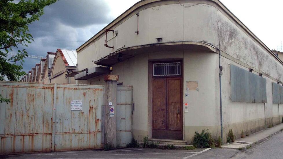 L’ingresso dell’area ex Ricciarelli