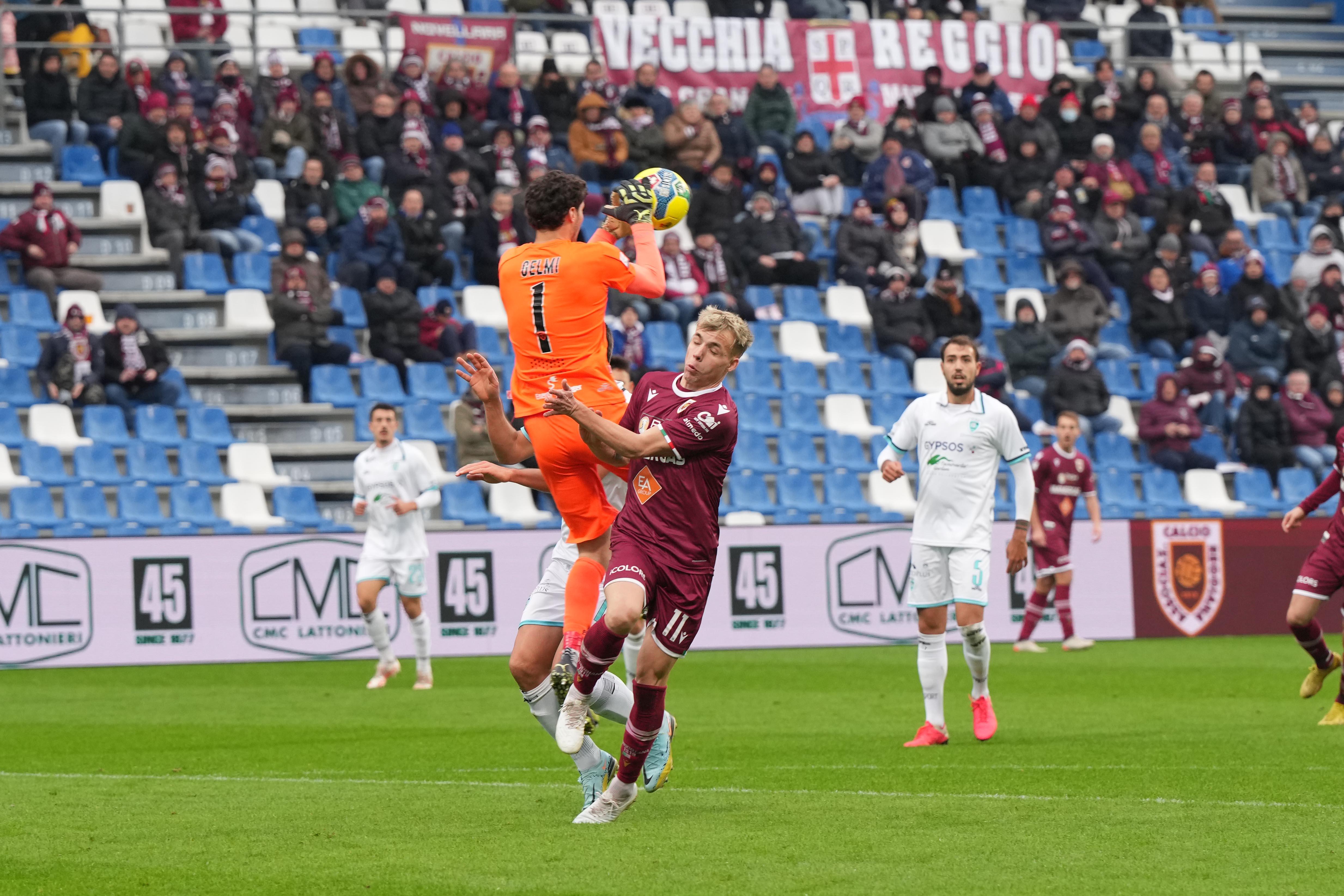 La Reggiana si consola col Gubbio