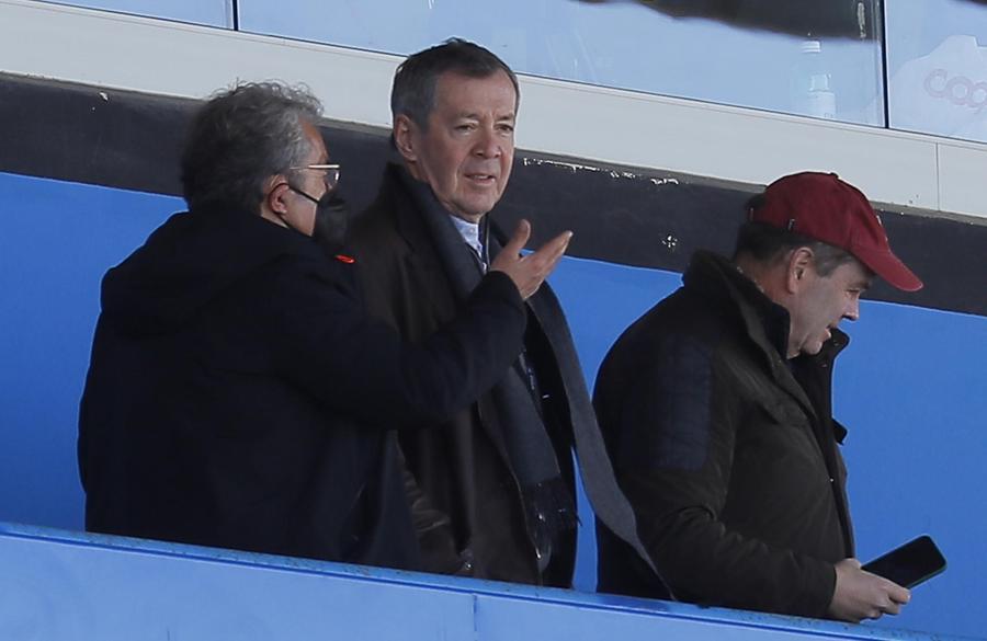 
	Il patron&nbsp;del Pisa Alexander Knaster insieme al presidente&nbsp;Giuseppe Corrado (Foto Renzullo/Muzzi)

