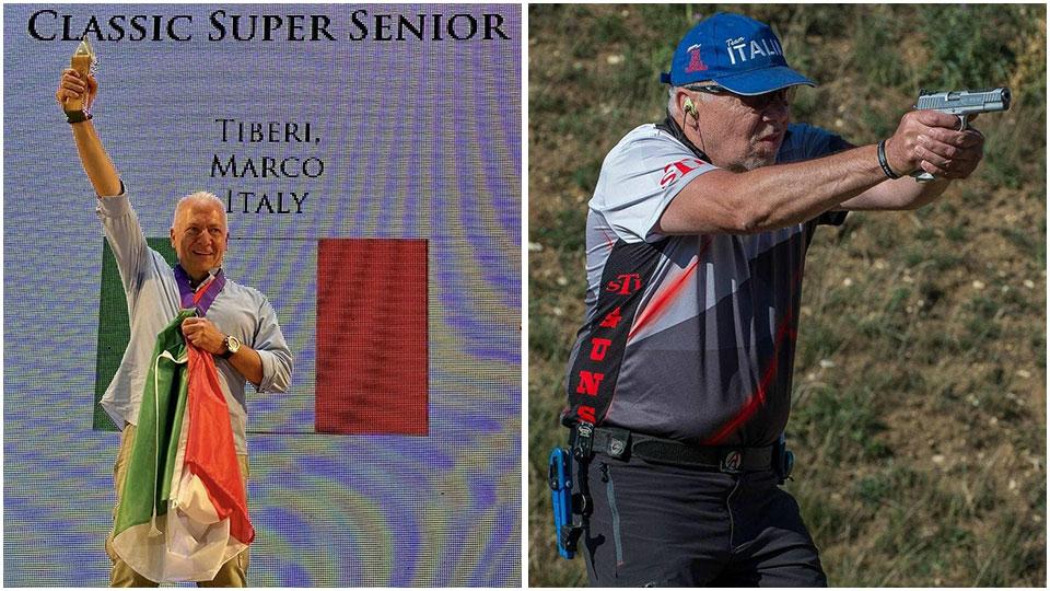 Il commissario in pensione diventa medaglia d’oro ai Mondiali di tiro