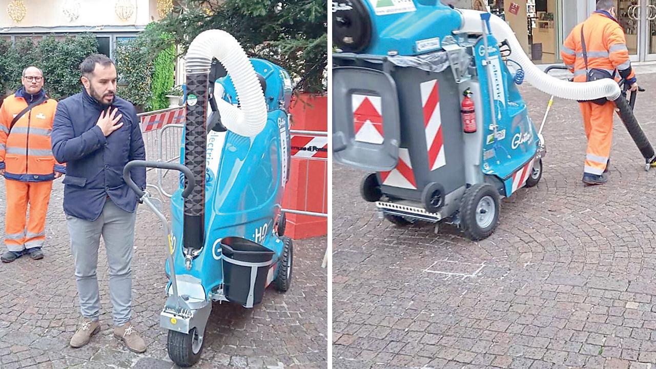 Pontedera, nuovo sistema per spazzare il corso. Aumenta la lotta al degrado in centro