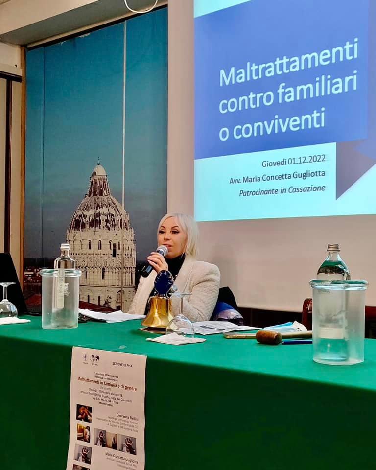 
	L'avvocato Maria Concetta Gugliotta

